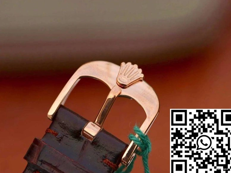 18K Factory MKS 50515 Gold Case Celini Rolex Rose Date 0130